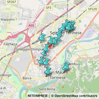 Mappa Via S. Giusto, 10036 Settimo Torinese TO, Italia (1.662)