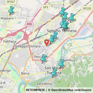 Mappa Via S. Giusto, 10036 Settimo Torinese TO, Italia (2.3475)