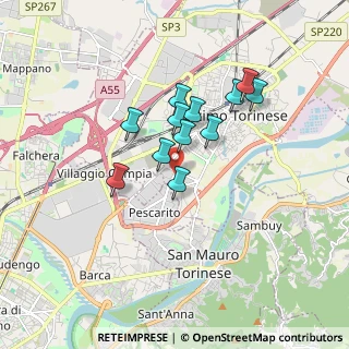Mappa Via S. Giusto, 10036 Settimo Torinese TO, Italia (1.33167)