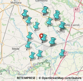 Mappa SP 19, 27032 Ferrera Erbognone PV, Italia (6.976)