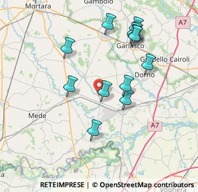 Mappa SP 19, 27032 Ferrera Erbognone PV, Italia (7.33615)