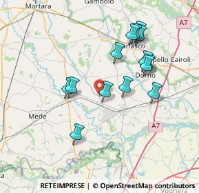 Mappa SP 19, 27032 Ferrera Erbognone PV, Italia (7.04929)