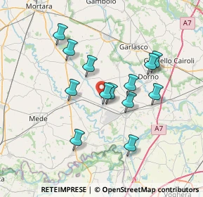 Mappa SP 19, 27032 Ferrera Erbognone PV, Italia (6.26385)