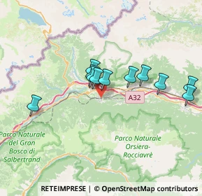 Mappa 10050 Meana di Susa TO, Italia (6.14364)