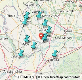 Mappa Via Cardinala, 27020 Scaldasole PV, Italia (12.59615)