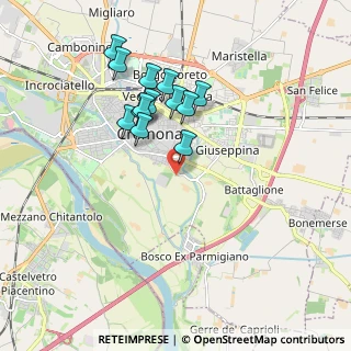 Mappa Via Canovetta, 26100 Cremona CR, Italia (1.64462)