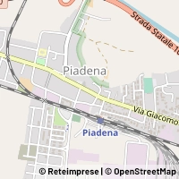 Mapa Piadena