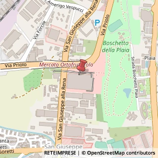 Mappa Via San Giuseppe Alla Rena, 67, 95121 Catania, Catania (Sicilia)