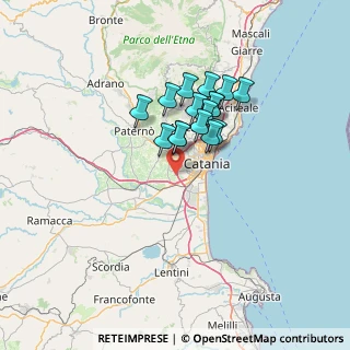 Mappa C.C. Centro Sicilia, 95045 Misterbianco CT, Italia (11.3675)