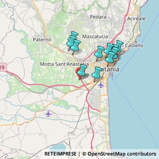 Mappa C.C. Centro Sicilia, 95045 Misterbianco CT, Italia (6.85636)