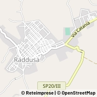 Térkép Raddusa