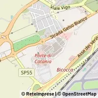 Karte Catania