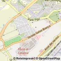 Mapa Catania