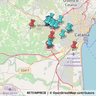 Mappa Centro Sicialia Shopping, 95045 Misterbianco CT, Italia (3.8945)