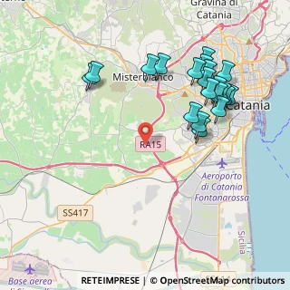 Mappa Contrada Cubba Tenutella Unit, 95045 Misterbianco CT, Italia (4.928)