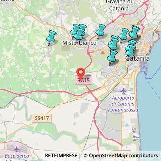 Mappa Contrada Cubba Tenutella Unit, 95045 Misterbianco CT, Italia (5.72625)