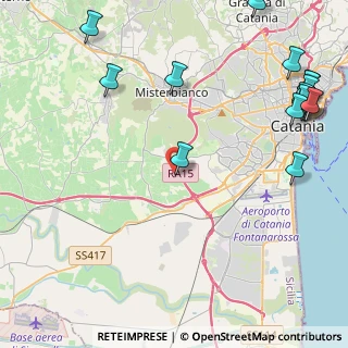 Mappa Contrada Cubba Tenutella Unit, 95045 Misterbianco CT, Italia (7.07688)