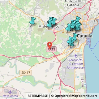 Mappa Contrada Cubba Tenutella Unit, 95045 Misterbianco CT, Italia (5.1435)