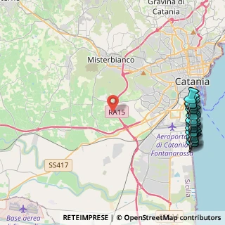 Mappa Contrada Cubba Tenutella Unit, 95045 Misterbianco CT, Italia (6.944)