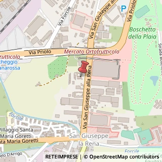Mappa Via San Giuseppe Alla Rena, 86, 95121 Catania, Catania (Sicilia)