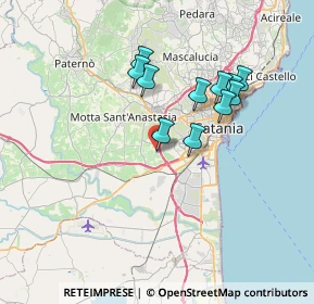Mappa Località La Tenutella, 95045 Misterbianco CT, Italia (6.90636)