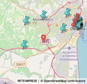 Mappa Tenutella Centro commerciale Sicilia a, 95045 Misterbianco CT, Italia (6.7115)