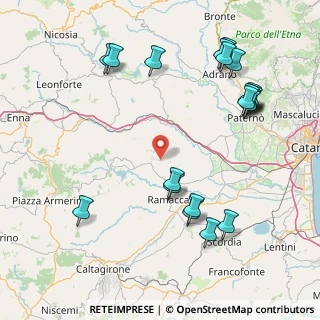 Mappa Via Cinquegrana, 95040 Castel di Iudica CT, Italia (22.0055)