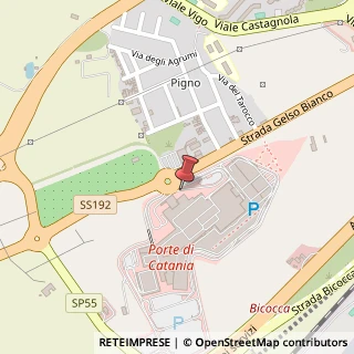 Mappa Via Gelso Bianco, 95121 Catania CT, Italia, 95121 Catania, Catania (Sicilia)