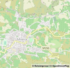 Mappa 93010 Milena CL, Italia (0.34231)