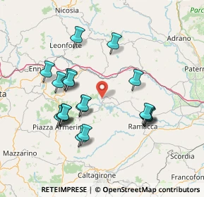 Mappa Via Dante Alighieri, 95040 Raddusa CT, Italia (15.8515)