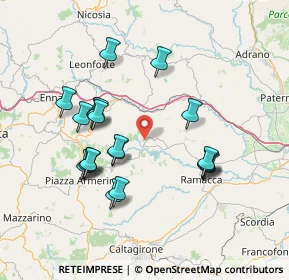 Mappa Via San Francesco, 95040 Raddusa CT, Italia (15.91)