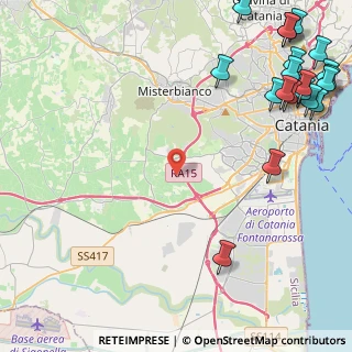 Mappa LOCALITA LA TENUTELLA- STRADA PROVINCIALE, 95045 Misterbianco CT, Italia (7.857)