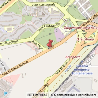 Mappa Via Gelso Bianco, 32, 95121 Catania, Catania (Sicilia)