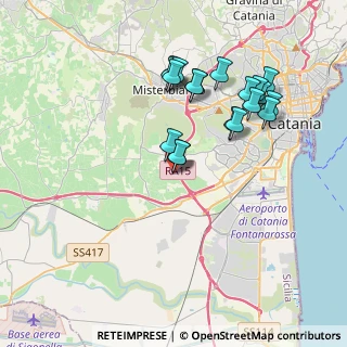Mappa SP 54 Contrada Cubba, 95045 Misterbianco CT (4.14368)