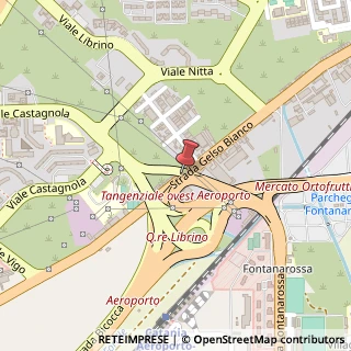 Mappa Via Gelso Bianco, 12-14, 95121 Catania, Catania (Sicilia)
