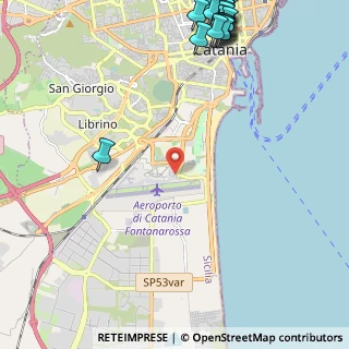 Mappa Via San Giuseppe la Rena, 95121 Catania CT, Italia (3.865)