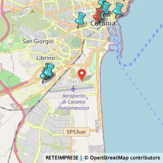 Mappa Via San Giuseppe la Rena, 95121 Catania CT, Italia (3.22818)