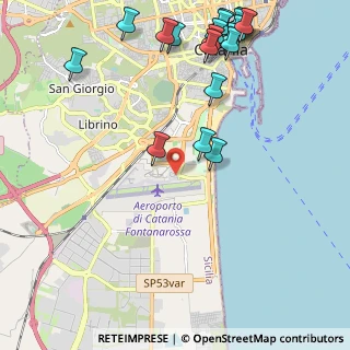 Mappa Via San Giuseppe la Rena, 95121 Catania CT, Italia (3.179)