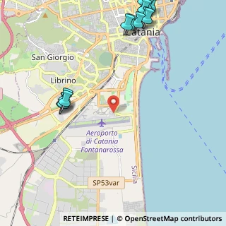 Mappa Via San Giuseppe la Rena, 95121 Catania CT, Italia (3.38)