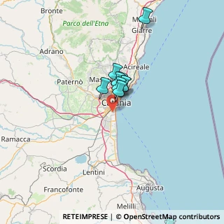 Mappa Via San Giuseppe la Rena, 95121 Catania CT, Italia (18.55833)