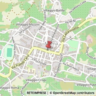 Mappa Via Nazionale, 24, 93010 Milena, Caltanissetta (Sicilia)
