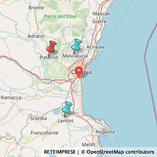 Mappa Via Brucoli, 95121 Catania CT, Italia (57.58)