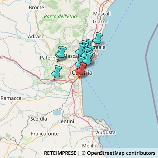 Mappa Via Brucoli, 95121 Catania CT, Italia (9.486)