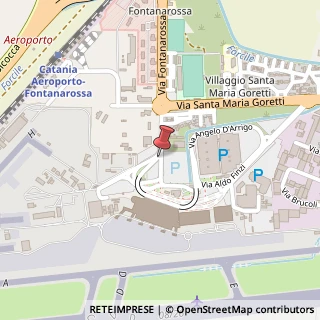 Mappa Via fontanarossa, 95121 Catania, Catania (Sicilia)