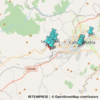 Mappa Viale dei Tigli, 93017 San Cataldo CL, Italia (3.03636)