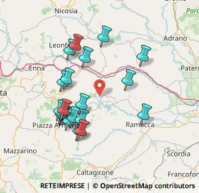 Mappa Via Scalo Ferroviario, 95040 Raddusa CT, Italia (15.5825)