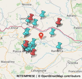 Mappa Via Tenente Priolo, 95040 Raddusa CT, Italia (15.7765)