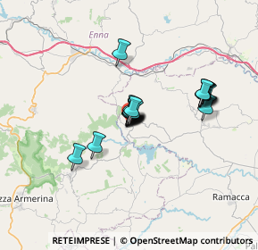 Mappa Via Tenente Priolo, 95040 Raddusa CT, Italia (5.3765)