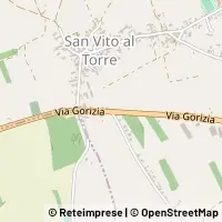 Mapa San Vito al Torre