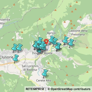 Mappa Via Lorenzo Lotto, 24020 Fino del Monte BG, Italia (1.412)